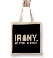 IPA Lot When I Drink Funny Beer Pun Distressed Bez Çanta Uzun Saplı