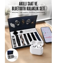 2025 Model Akıllı Saat ve Yeni Nesil Pro Bluetooth Kulaklık ANC Özelliği