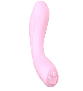 Xuanai Elbow Bükülebilir Eğik Şarjlı Vibratör - Pembe