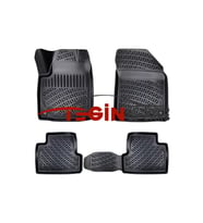 Jeep Cherokee KL 2017 3D Havuzlu Paspas Siyah