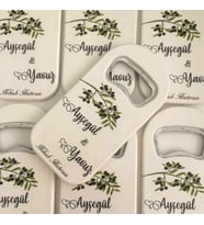 Şişe Açacak Magnet *Nişan - Kına - Nikah - Düğün* Hediyelikleri 30 Adet