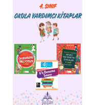 Ata 4.Sınıf Okula Yardımcı Okuduğumu Anlıyorum- Neşeli Matematik Öyküleri+ 6 lı Deneme Sınavı