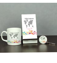 İletişim Danışmanı Üçlü Set (Kupa + Telefon Standı + Anahtarlık)