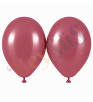 Yaban Çileği Renk Lateks Retro Balon (50 cm) - 2 Adet
