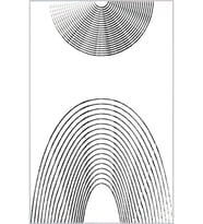 Eliana Home Baskılı, Yıkanabilir Kaymaz Taban Salon Halısı LNA0125-SD903 100x150 cm (Beyaz)