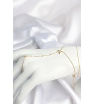 Gold Renk Yıldız Model Pirinç Kadın Şahmeran