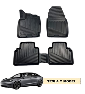 Tesla Model Y 3D Havuzlu Araca Özel Oto Paspas