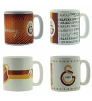 mgm Porselen Lisanslı Taraftar Kupa Bardak Galatasaray