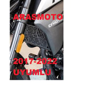 CF MOTO NK 250 RADYATÖR KORUMA (LAZER KESİM ) 2017-2022 - ARASMOTO (Siyah)