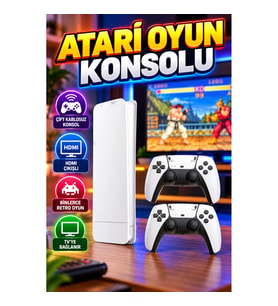 HDMI Çıkışlı M15 Çift Kablosuz Kollu Retro Game Stick Oyun Konsolu
