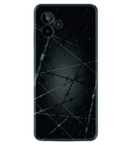 General Mobile GM 24 Pro Kılıf Silikon Desen Özel Seri Dikenli Tel 1779