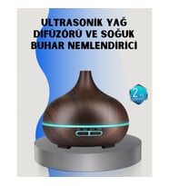 Mey İthalat® Ev ve Ofis İçin Sessiz Ultrasonik Hava Nemlendirici
