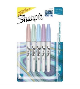 Sharpie Fine Permanent Markör Mystic Gems 5li 2157670