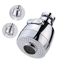 SN-27114 2 Kademeli Tasarruflu Musluk Başlığı 360 Derece