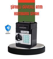 Şifreli Atm Kasa Görünümlü Biriktirme Kumbarası - Lisinya