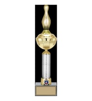 ODAK KUPA - Figürlü Kupalar - Bowling / Pin Figürlü Kupalar FG-057 A - 46 cm