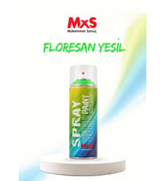 MxS Floresan Yeşil Akrilik Sprey Boya 400 ml