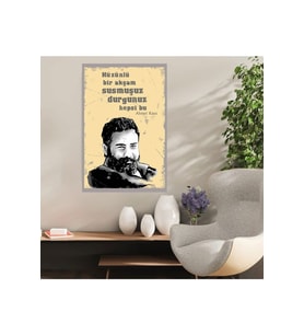 Ahşap Retro Mdf Poster , Komik Sözler , Duvar Yazıları , Manzara ,  Tarih , Edebiyat - Tbl0356