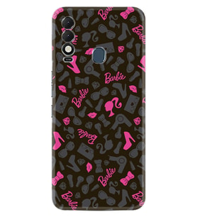 Tecno Spark 8T Kılıf Resimli Desenli Baskılı Silikon Barbie and Shoes 1413