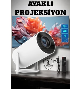 Uzun Süreli Kablosuz ve USB Bağlantılı Projektör Ampulü