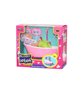 02605 Oydaş, Pilli Küvette Duş Yapan Bebek