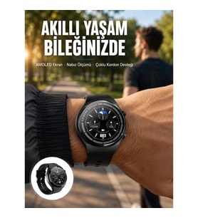 Mey İthalat® 2025 Model Yeni Nesil GPS Uyumlu Uyku Takibi Ve Sağlık Takibi Spor Modları Yeni Nesil