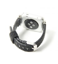 Bouletta Apple Watch Uyumlu Deri Kordon 38-40-41mm Vatos Ferro Siyah