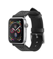 Spigen Apple Watch 42mm Seri 10 - 41mm Seri 9/8/7 - 40mm Seri SE2/SE/6/5/4 ile Uyumlu Kordon Kayış Band Retro Fit Black (Siyah)