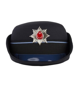 Polis Tören Şapkası (Kep) Memur Bayan (Lacivert)