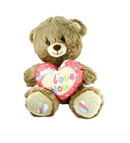 Mulvxurg  Urg02 Pjh2324 Peluş 30Cm Love You Kalpli̇ Ayi -Vrd (Mulvix)