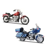 1/18 Harley-Davidson İkili Motorlar 80'ler