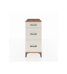 Kronos Komodin 3 Çekmeceli 44x59x96 Çam-Aytaşı