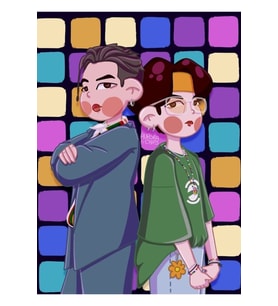Namgi Saygı Fanart Tablo Ahşap Poster Dekoratif Kod3053