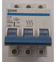 ŞEMS 3X16A 3000 KA C16 GRUP SİGORTA