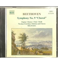 (Plak Değildir CD dir) CD Beethoven Symphony No.9 Choral CD (Karışık)