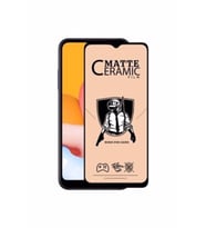 Samsung Galaxy A12 Seramik Matte Flexible Ekran Koruyucu Siyah