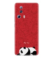 Xiaomi 13 Lite Kılıf Resimli Desenli Silikon Platinium Series Sleeping Panda 1810
