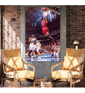 Michael Jordan Kanvas Tablo
