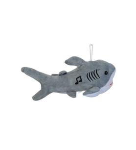 Müzikli Peluş Köpek Balığı Baby Sharky 30 Cm. - Gri (Çok Renkli)