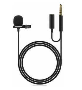 ZR255 Jh043A Jack Kulaklık Girişli Kablolu Mikrofon