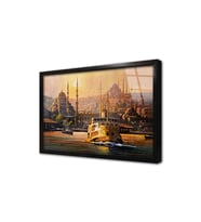 İstanbul Çerçeveli Cam Tablo