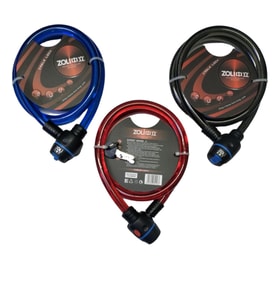 Halat Kilit 15x100 Anahtarlı Zoli