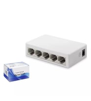 HADRON ETHERNET SWITCH 10/100MBPS 5PORT (Beyaz)