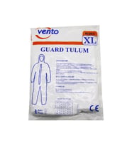 VENTO XL GUARD KORUYUCU TULUM BEYAZ - HAFİF - NON-WOVEN KUMAŞ BOY: 179-187CM - GÖĞÜS: 108-115CM (5343)