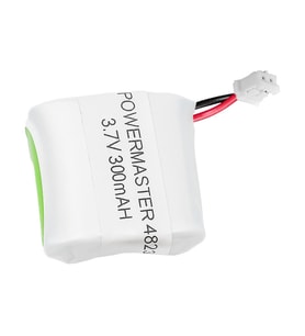 PowerMaster EF-36300S 3.6 Volt 300mAh Ni-MH 3'lü Kısa İnce Telsiz Telefon Pili 31x32x11mm