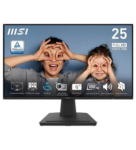 MSI 24.5 FLAT IPS PRO MP252 1MS 100HZ HDMI-DP EV OFİS MONİTÖRÜ 1920X1080