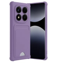 Redmi Note 14 Pro 5G Kelvin Kartvizitli Silikon - Lila