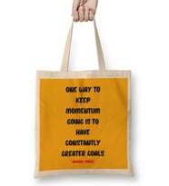Motivational Quotes Sayings Words Gifts - Entrepreneurs İnspiration Success Work Typography Gifts Bez Çanta Uzun Saplı