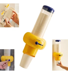 Sunup SN-29919 Kendinden Yapışkanlı Plastik - Karton Bardak Tutucu Dispenseri