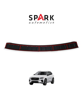 Volvo XC60 2017- Yılı ve Sonrası Uyumlu Arka Tampon Eşiği Mat